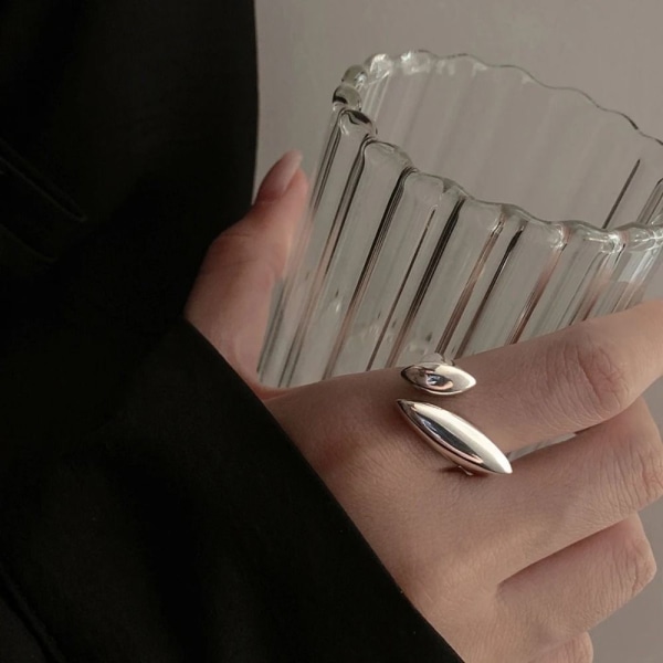 Öppningsring Heteromorphic Ring SILVER Silver