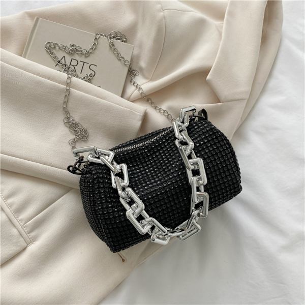 Axelväska Mini Handväskor SVART Black