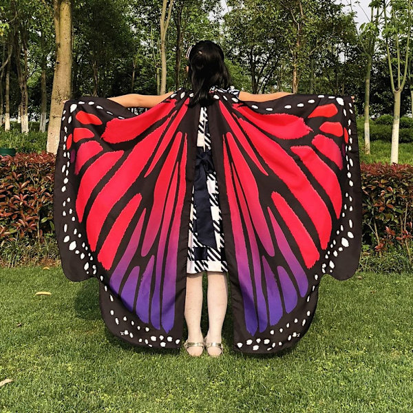 Butterfly Cape Butterfly Wings Sjal 06 06 06