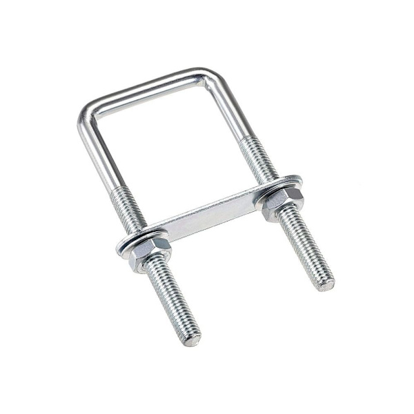 Firkantede U-bolte Rammeplade runde skiver M8X40X100mm