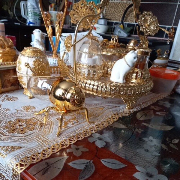 Bee Sockerkopp Kryddburk SILVER Silver