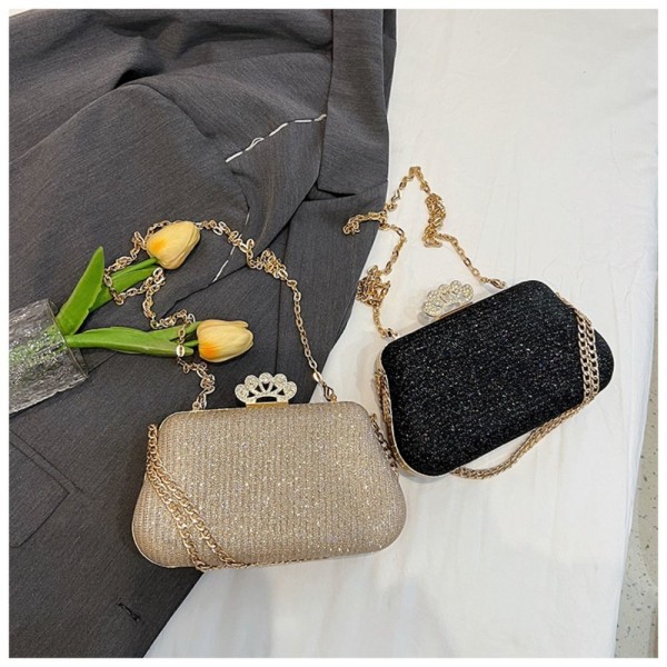 Skuldertasker Aftentaske SORT black