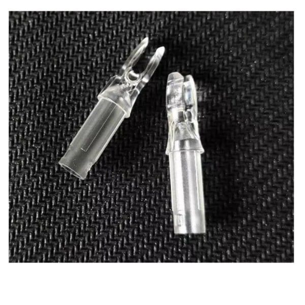 15 STK Arrow Tail Nock Arrow TRANSPARANT transparent