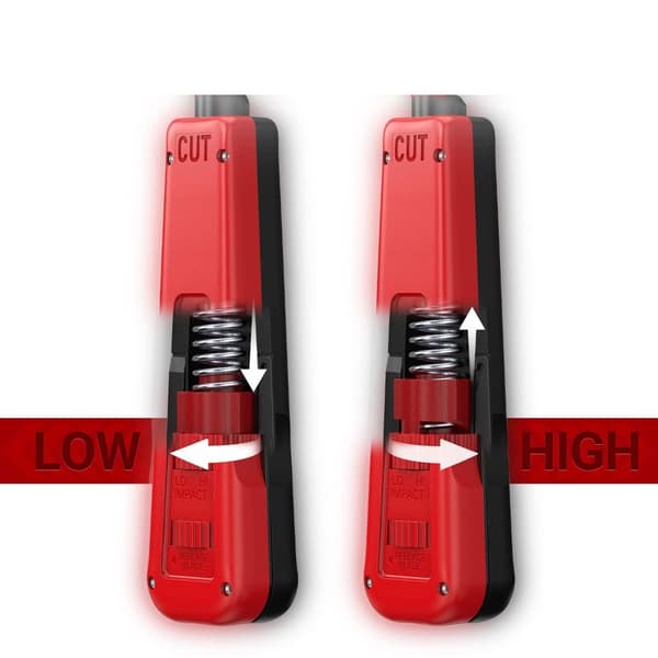 Punch Down Impact Tool Krympetang Kabelavisolering