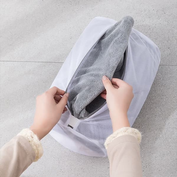 1 stk. Mesh Vaskepose Vaskekurv 4 STK/SETT 4 STK/SETT 4Pcs/set