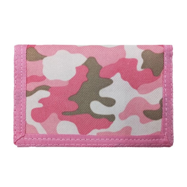 Camouflage Slim Wallet Reisemyntpung ROSA pink