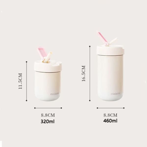 Duftende te, isolert kopp, vannkopp LILLA 320ML 320ML Purple 320ml-320ml