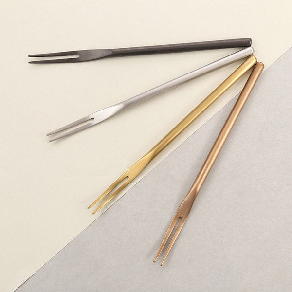 Hedelmähaarukat Tasting Fork ROSE GOLD Rose Gold