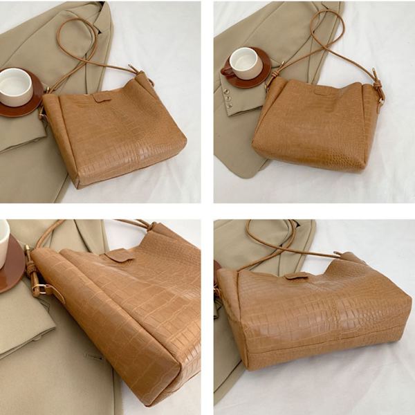 Olkalaukku Kainalolaukku KHAKI Khaki