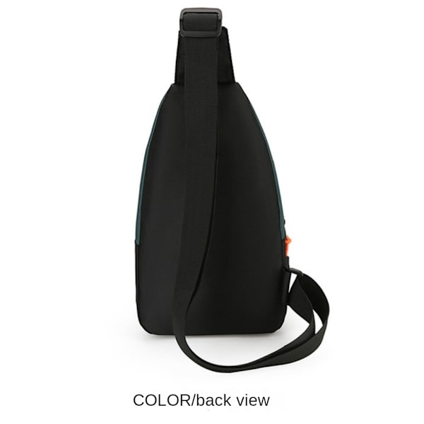 Brysttaske Messenger Bag SORT Black