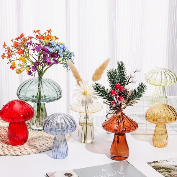 Blomflaska Glasvas GUL yellow