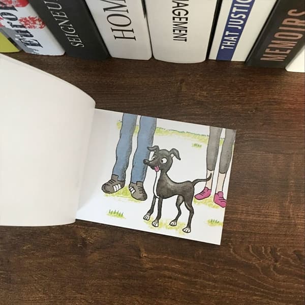 Skjul Ring Flipbook Håndvendt Bog Flipbog Kit A A A