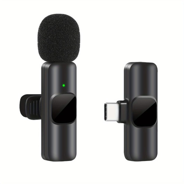 Trådlös Lavalier Mikrofon Mini Mic TYPEC 1TO1 TYPEC 1TO1 TypeC 1to1