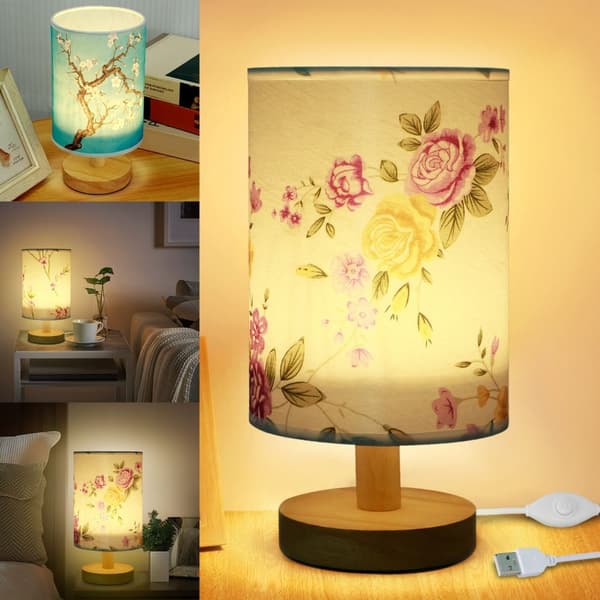 Sengelampe Bordlampe Skrivebordslampe A A A