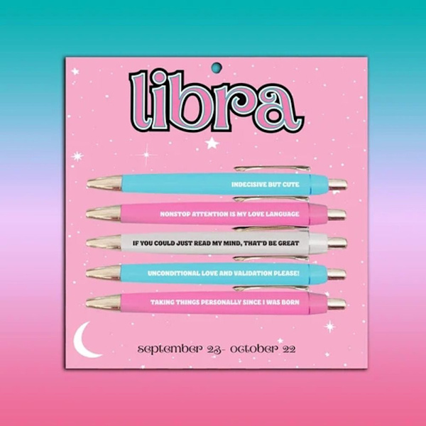 12 Constellation Pen Kuglepen LIBRA LIBRA Libra