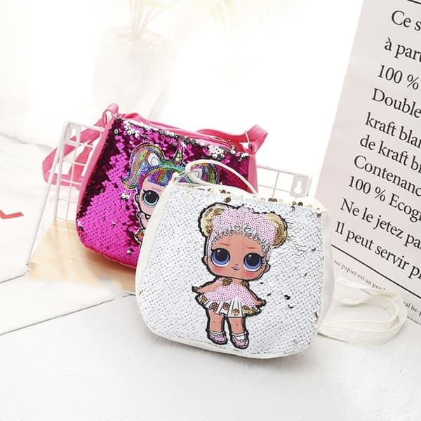 Mini Skuldervesker Liten Veske BLÅ blue