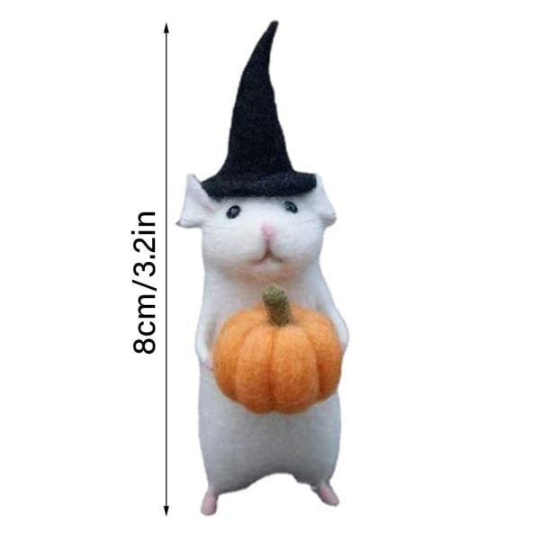 Halloween mus med et græskar STIL 4 STIL 4 Style 4