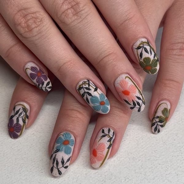 Almond False Nail Franska Fake Nails YA-12 YA-12 YA-12