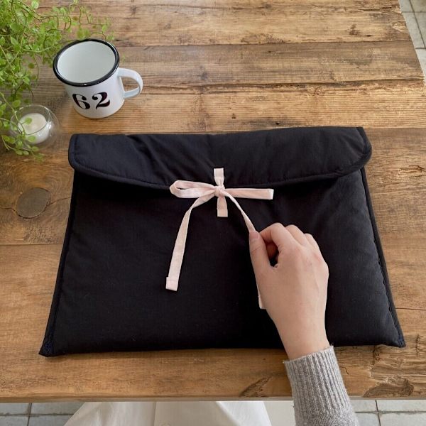 Sløjfe Laptoptaske Sød Sød Laptoptaske SORT 13-14INCH Black 13-14inch