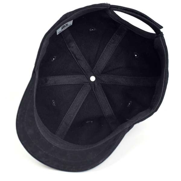 Baseball-lippis, isän hattu, MUSTA black