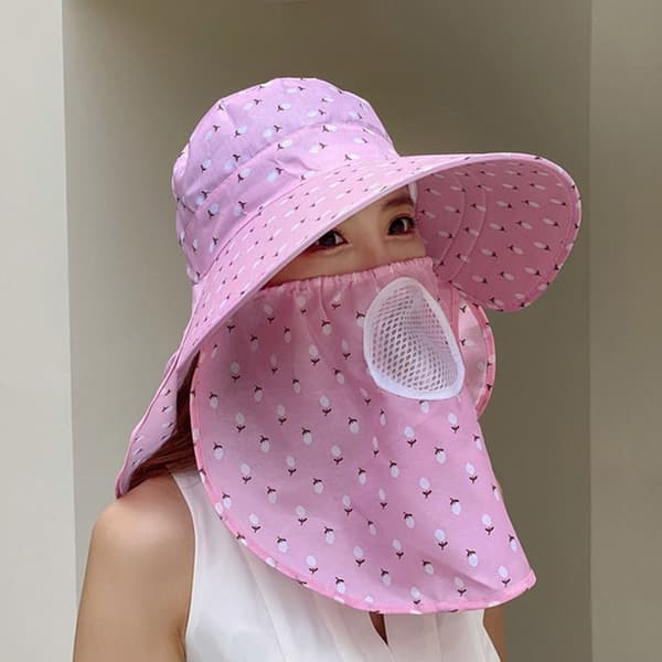 Solhatt Solskydd ROSA RÖD rose red