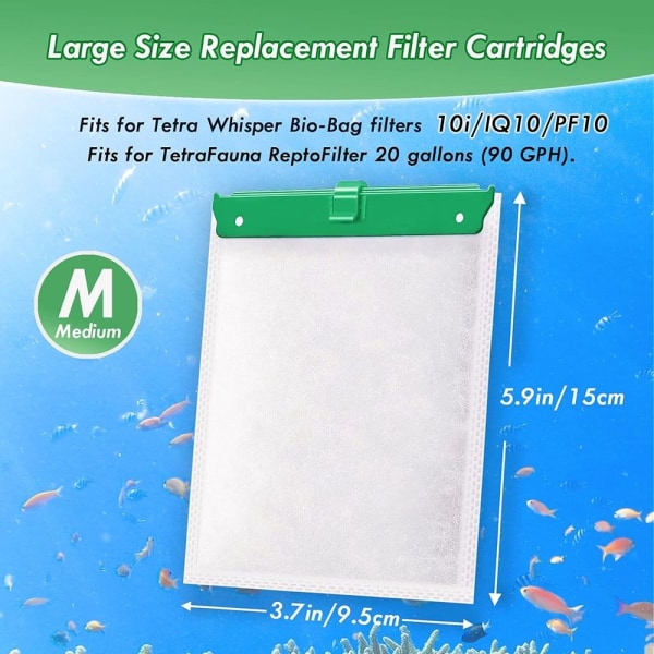 Akvariefiltre Fish Tank Filters LARGE LARGE Large