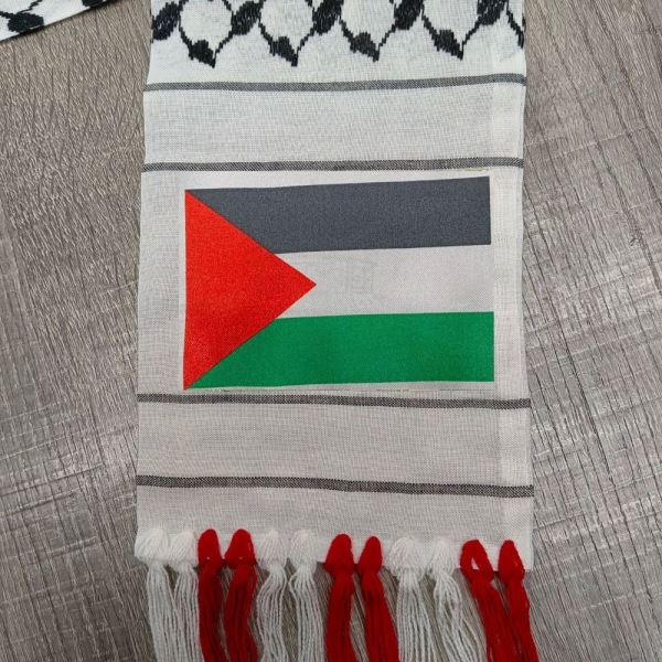 Palestina Flag Scarf Palestina National Flag Halsduk 2 2 2
