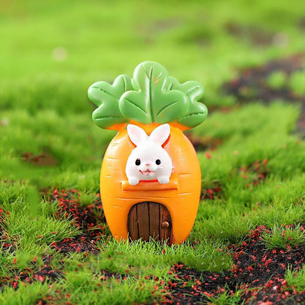 Miniatyyri kanin hahmo Sarjakuva pupu patsas 5 5 5