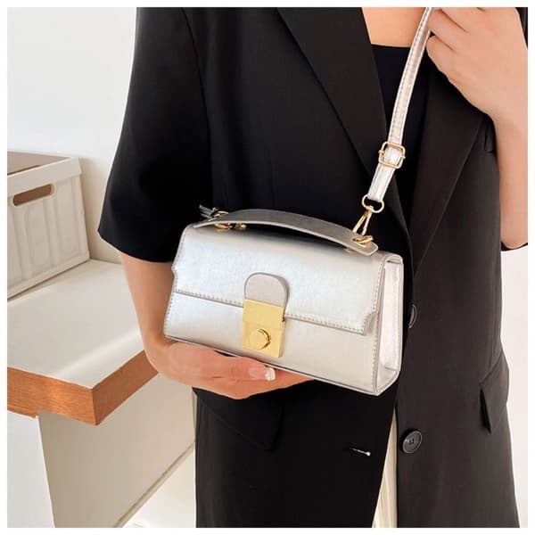 Skuldervesker Crossbody Veske SØLV silver