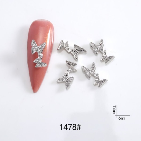 10 stk Nail Decoration Nail Art Accessories 1 1 1