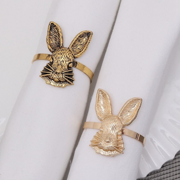 Påske Servietringe Bunny Ears Servietspænde STYLE 3 STYLE 3 Style 3