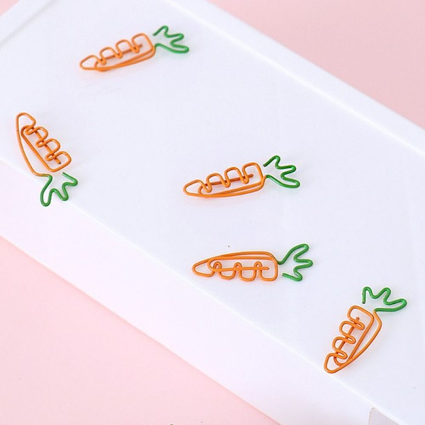 10 stk/parti Papirclips Binder Clip Bogstøtte Clip
