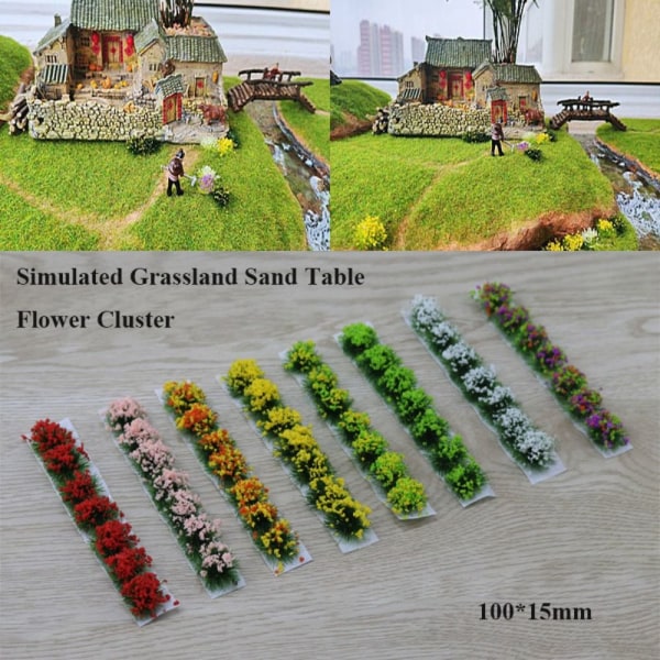 Miniatyr trädgårdsdekor Hållbar statisk 5 5 5