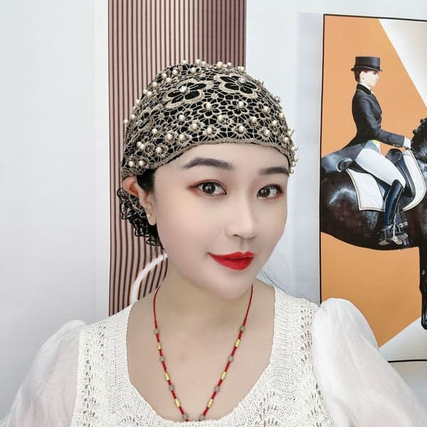 Baotou Hat Muslimsk Hue KAFFE Coffee