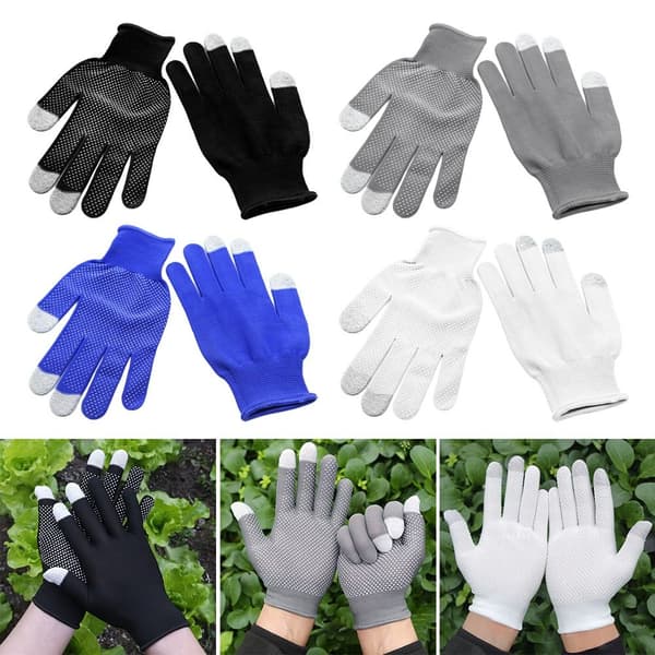 Arbejdssikkerhedshandsker Touchskærmhandske SORT black