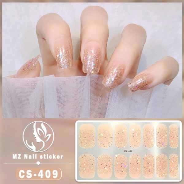 Franska Nageldekaler Nail Art Sticker 6 6 6