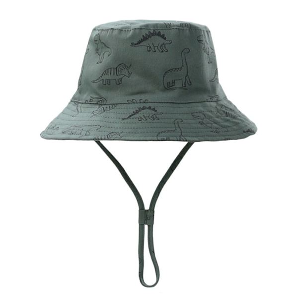 Baby bøttehatt solhette KHAKI Khaki
