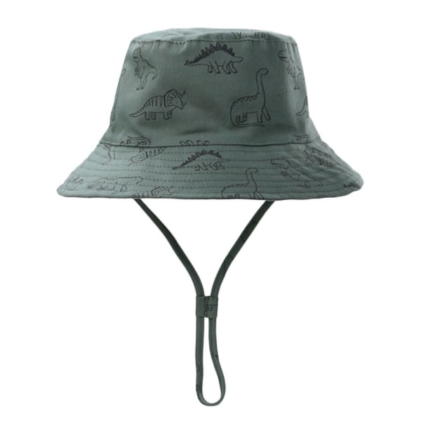 Baby Bucket Hat Cap MÖRKGRÅ Dark grey