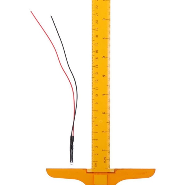 10 stk Pre Wired LED LED-lysdioder ORANGE 5MM 5MM orange 5mm-5mm