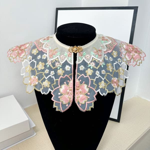 Körsbärsblommolnaxel Hanfu Broderibitar 6 6 6