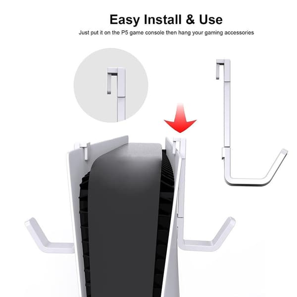 Headset Holder Controller Beslag Hovedtelefonholder