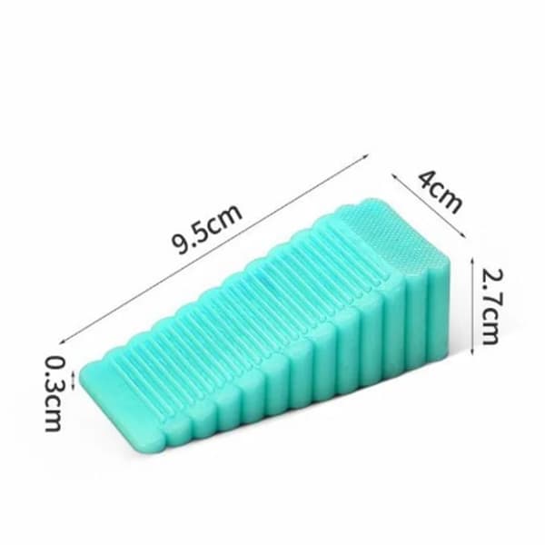 Dörrstopp Absorberande Block Kil BLÅ blue