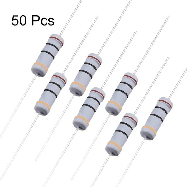 10 Ohm Resistor Carbon Film Modstande 50 STK 50 STK 50pcs