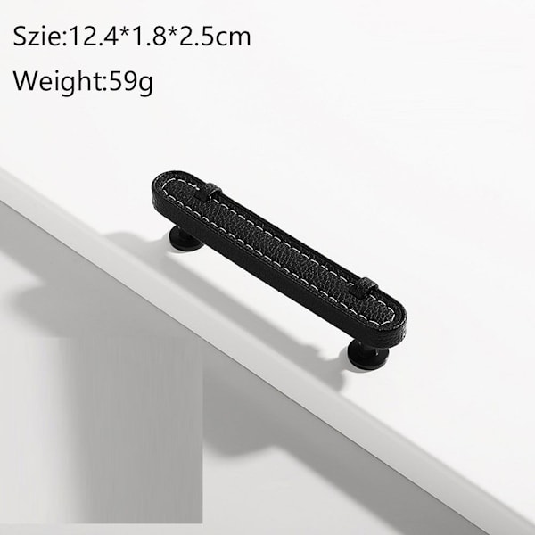 Reikäkahva Kaapin ovenkahva MUSTA 1PC3 3 Black 1Pc3-3