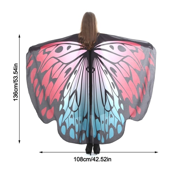 Butterfly Cape Butterfly Wings Shawl 03 03 03