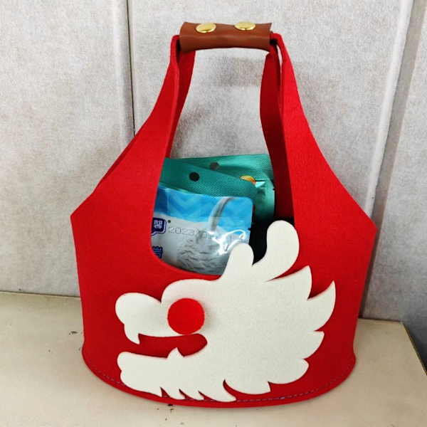 Dragon Felt Tote Håndtaske Indkøbstaske L L