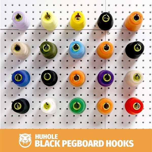 25 stk. Pegboard-kroker Display-kroker Oppbevaringsstativer