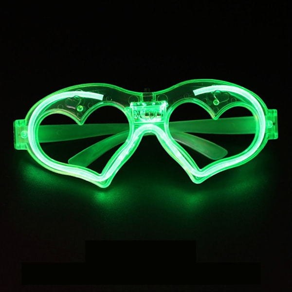Glødebriller LED Glødebriller GRØNN GRØNN Green