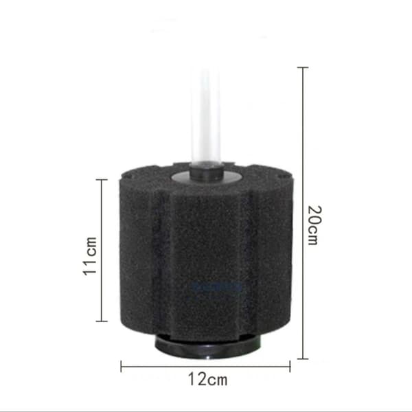 Luftdriven Svampfilter Akvarium Luftpump Skummare 04 04 04
