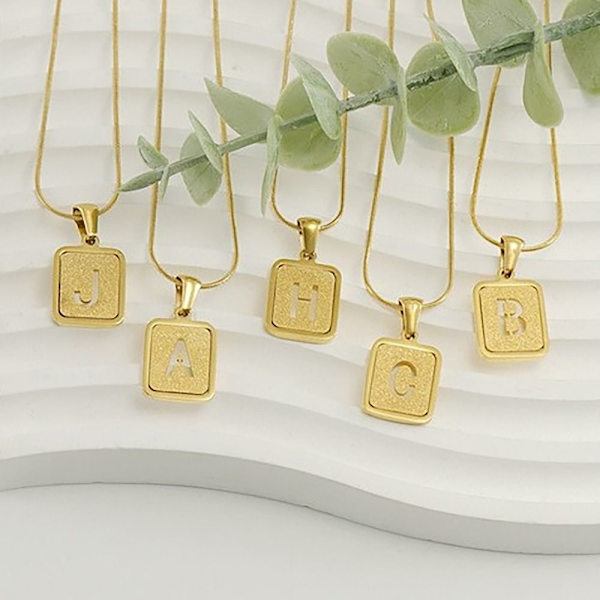 Initial Halskjede Letter Halskjede T T T